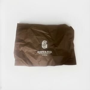 Vintage Goyard Brown Duster Bag Tote 233 Rue Saint Honore Paris